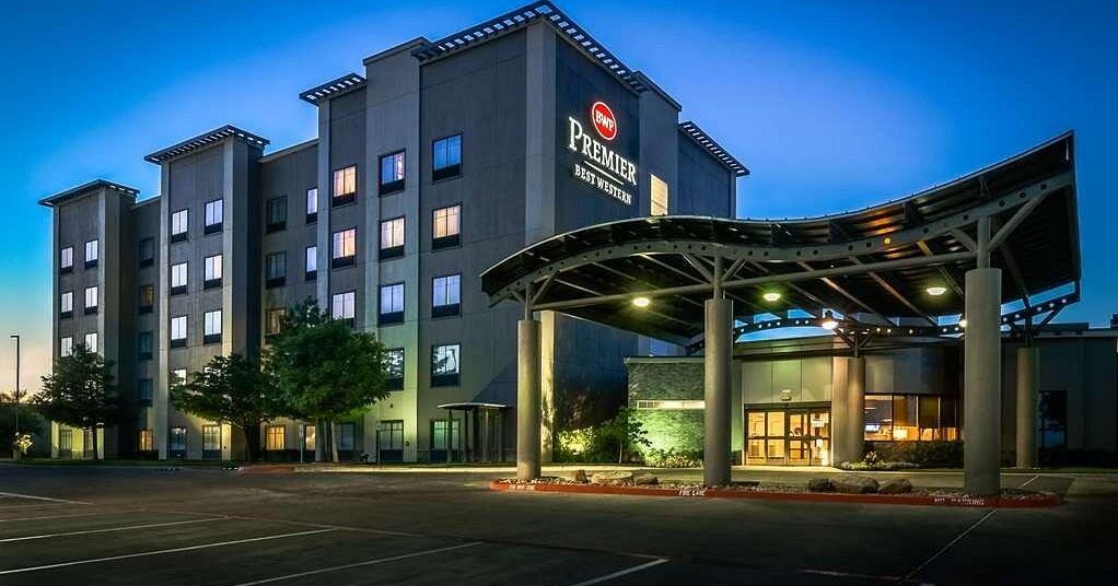 Exterior of Best Western Premier Bryan College Station at 1920 Austin’s Colony Parkway